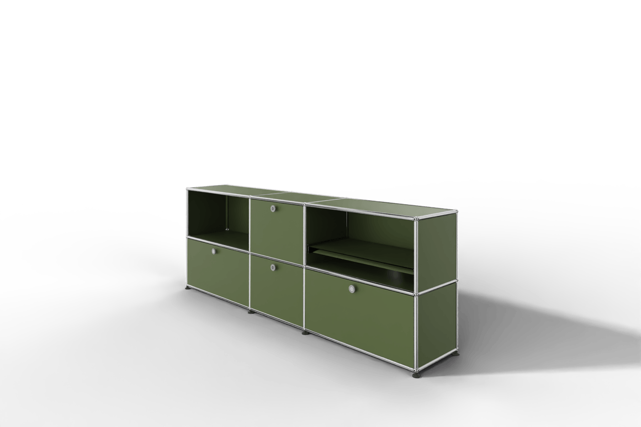 USM Haller Sideboard, 4 Klapptüren, 1 Ausziehtablar Produktbild