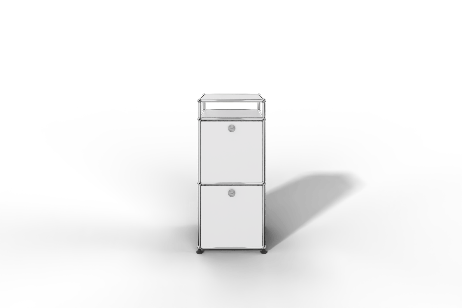 Schmales Highboard mit 2 Klapptüren Produktbild