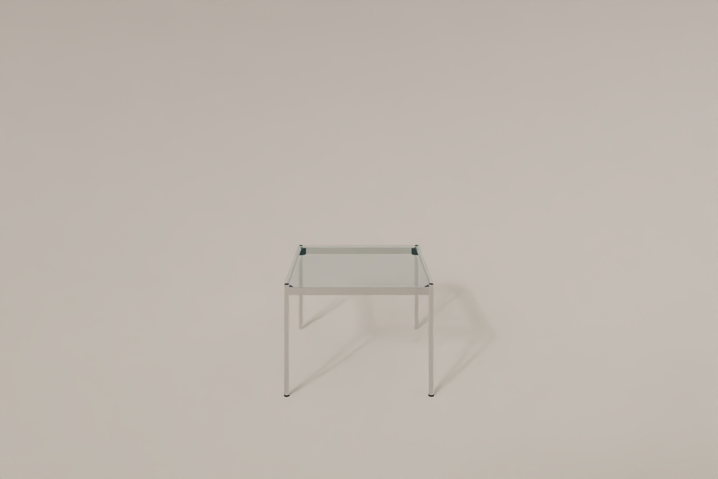 USM Haller Glastisch, Tiefe 1000 mm, Länge wählbar Produktbild
