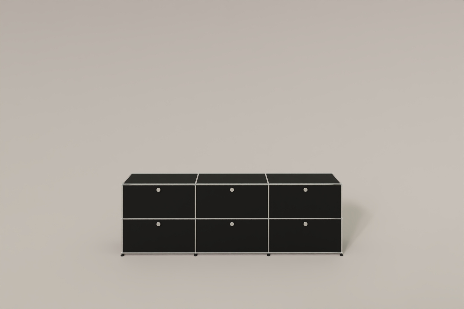 USM Haller Sideboard, mit 6 Klapptüren, von Paul Schärer & Fritz Haller Produktbild