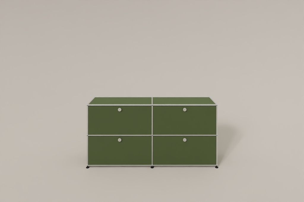 USM Haller Sideboard, Sonderedition in Olivgrün RAL 6003