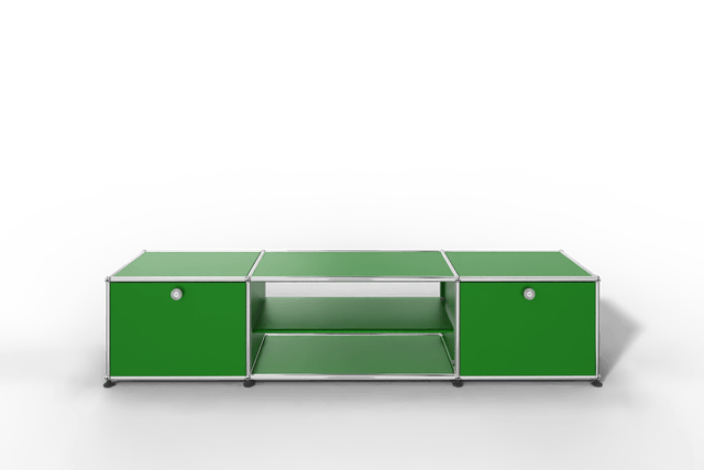 USM Haller TV-Lowboard mit Mittelteil und Zwischentablar