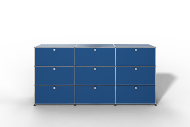 USM Haller Highboard mit 9 Klapptüren