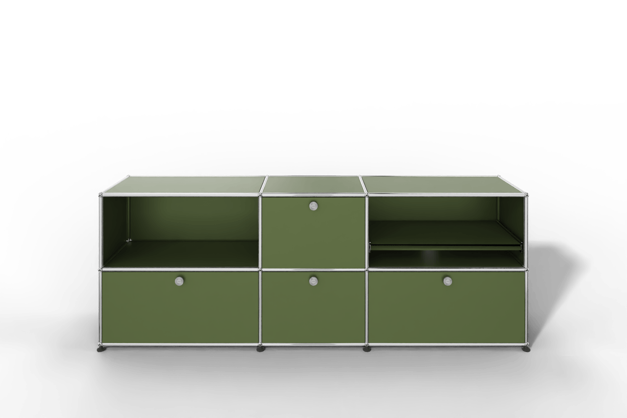 USM Haller Sideboard, 4 Klapptüren, 1 Ausziehtablar Produktbild