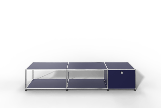 USM Haller Lowboard, mit 1 Klapptüre, von Paul Schärer & Fritz Haller
