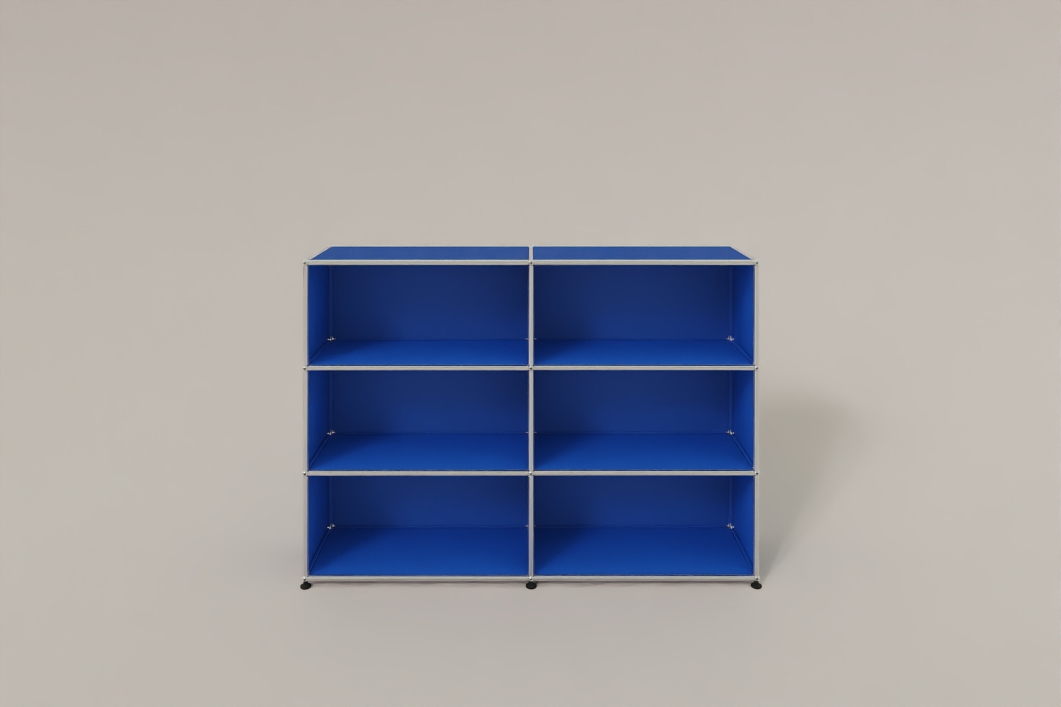 USM Haller Highboard mit 6 offenen Fächern in 14 Farben Produktbild