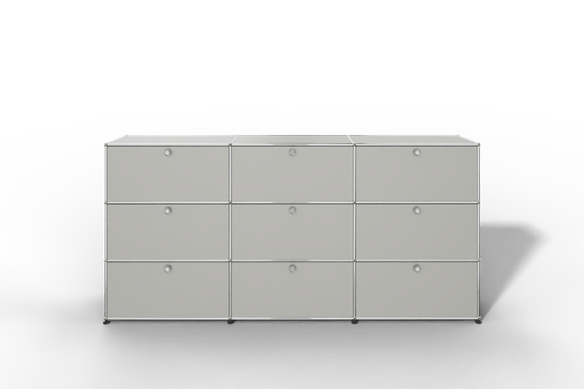 USM Haller Highboard mit 9 Klapptüren