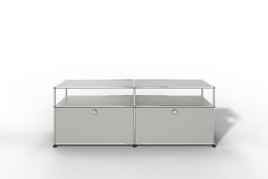 USM Haller Lowboard, mit 2 Klapptüren, von Paul Schärer & Fritz Haller Produktbild