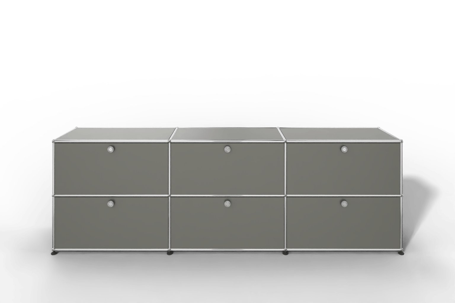 USM Haller Sideboard, mit 6 Klapptüren, von Paul Schärer & Fritz Haller Produktbild