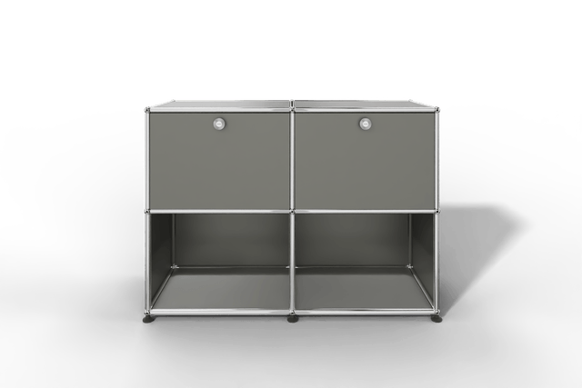 USM Haller Sideboard, mit 2 Klapptüren von Paul Schärer & Fritz Haller