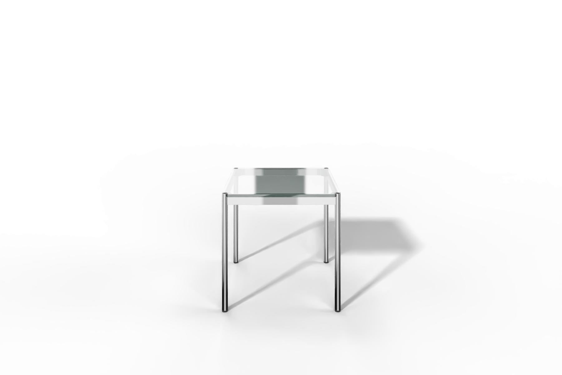 USM Haller Glastisch, Tiefe 750 mm, Länge wählbar Produktbild