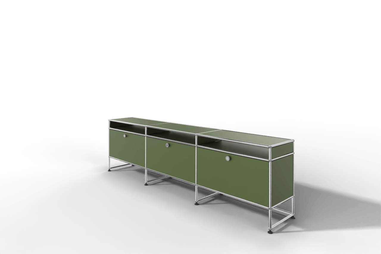 USM Haller TV-Lowboard, von Paul Schärer & Fritz Haller Produktbild