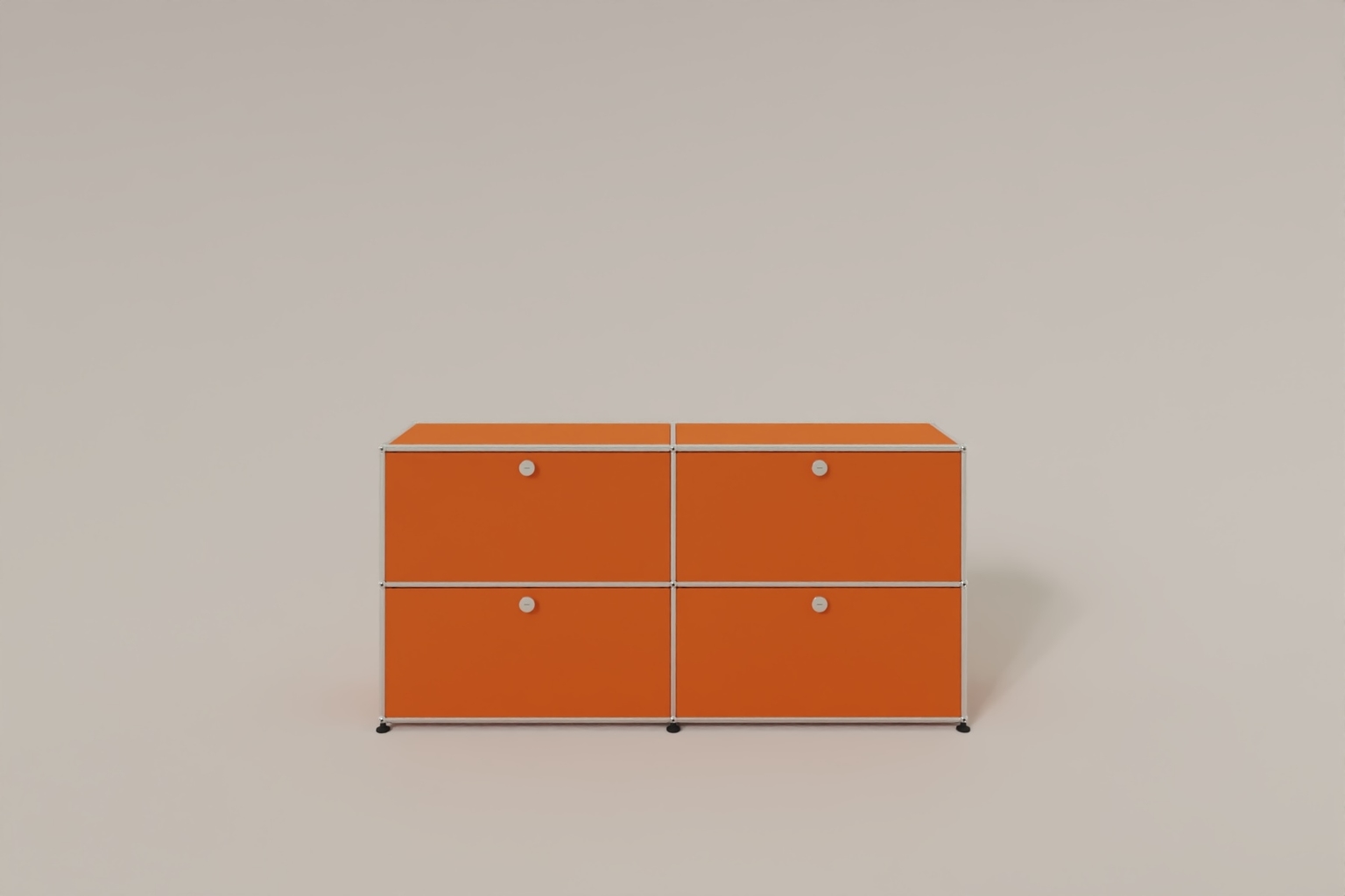 Farbe wählbar - USM Haller Sideboard, mit 4 Klapptüren Produktbild