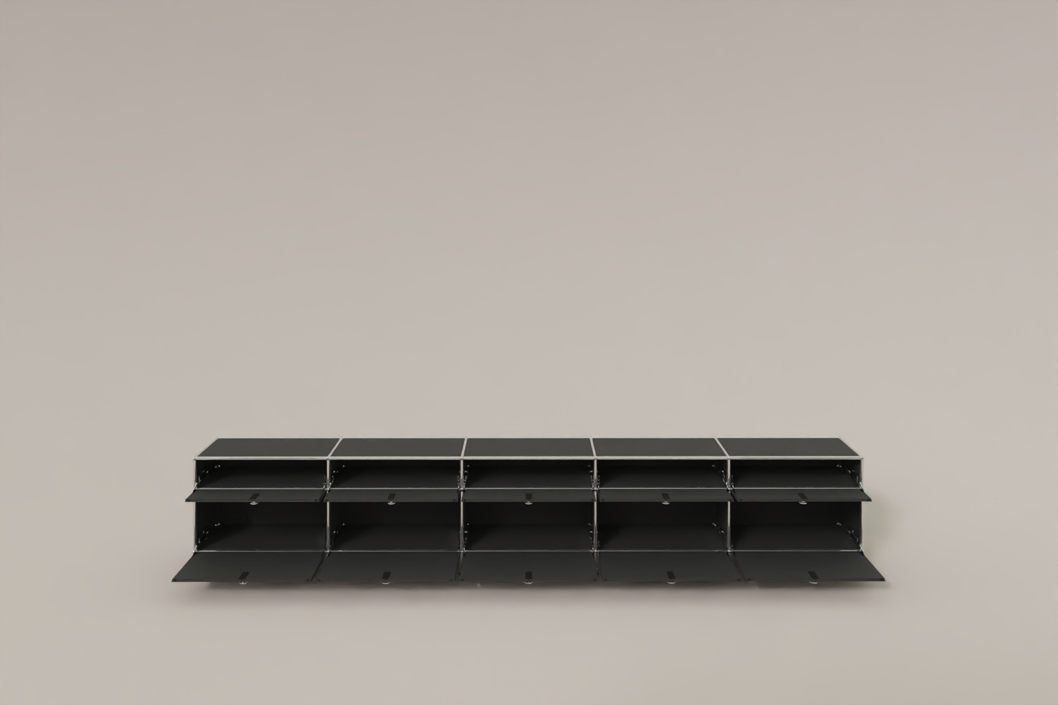 USM Haller Sideboard, 10 Klapptüren, Beige Produktbild