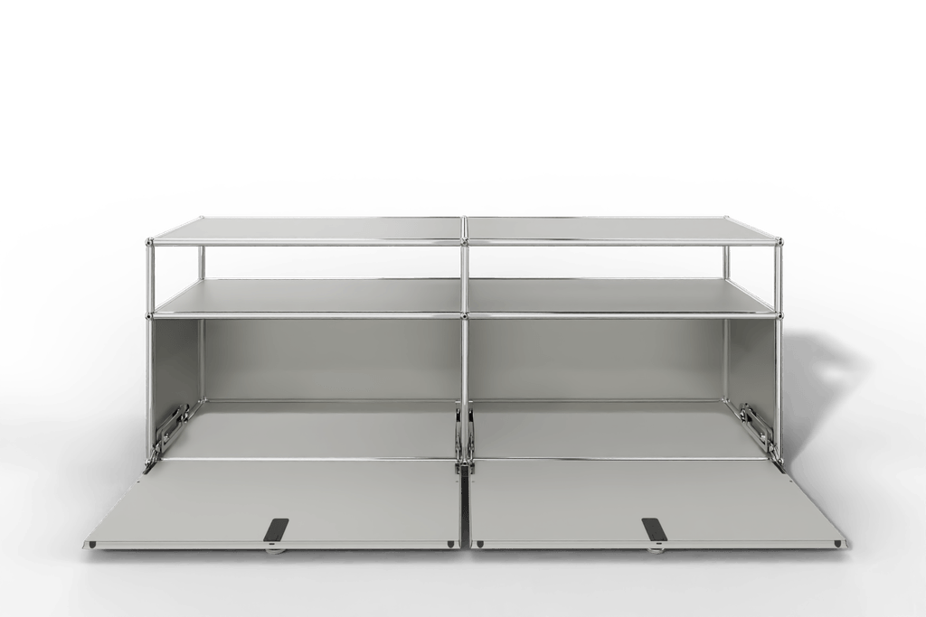 USM Haller Lowboard, mit 2 Klapptüren, von Paul Schärer & Fritz Haller Produktbild