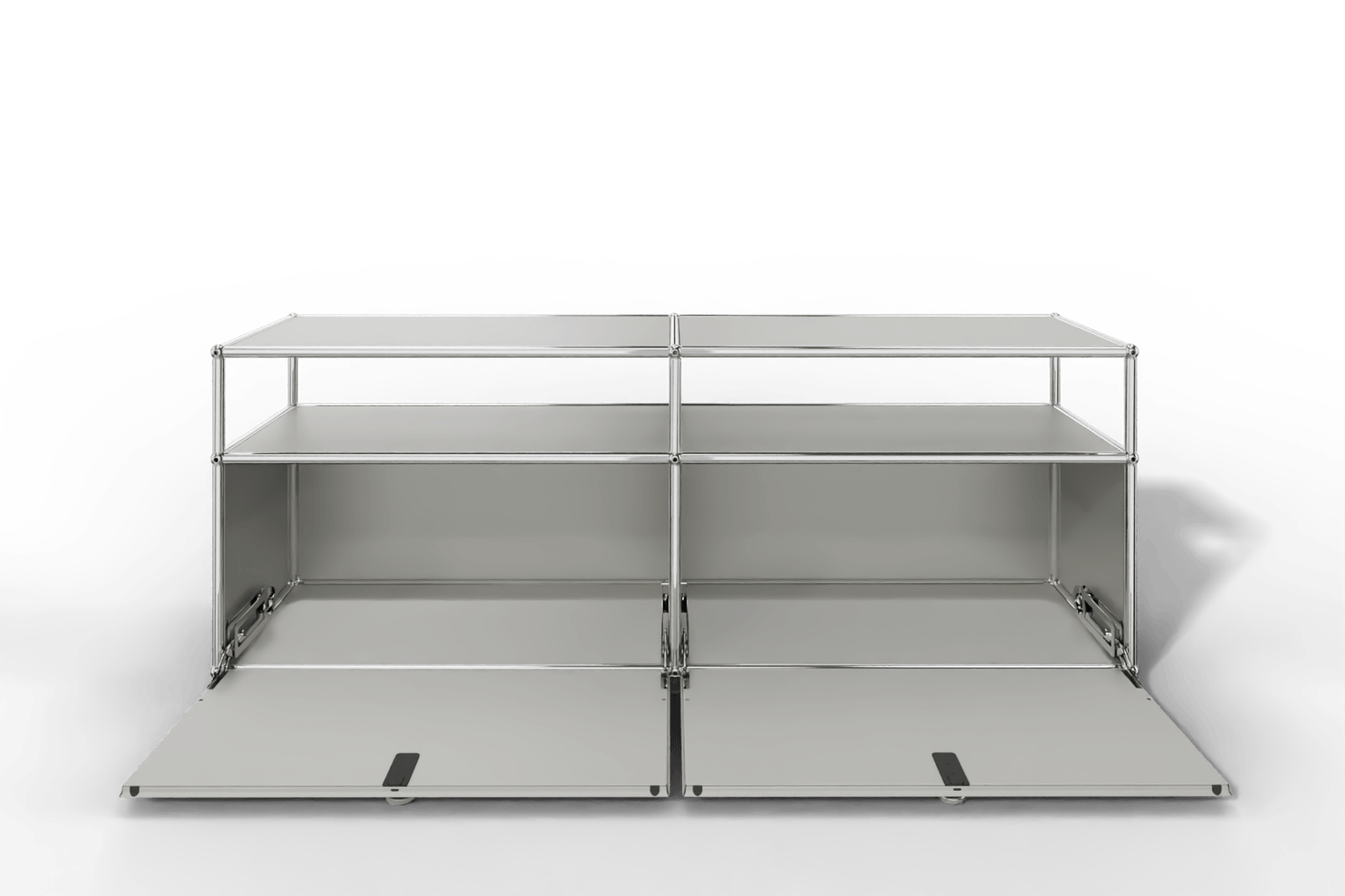 USM Haller Lowboard, mit 2 Klapptüren, von Paul Schärer & Fritz Haller Produktbild