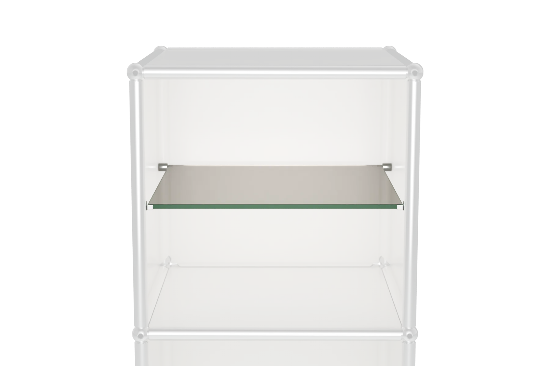 USM Haller Zwischentablar Größe wählbar, wahlweise Metall oder Glas Produktbild