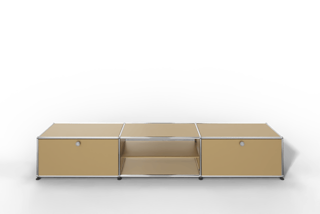 USM Haller TV-Lowboard mit offenem Mittelteil
