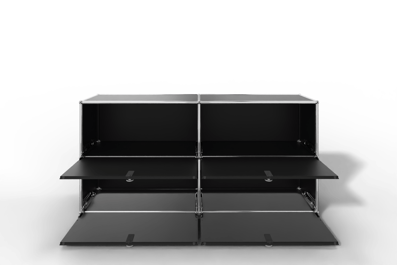 Farbe wählbar - USM Haller Sideboard, mit 4 Klapptüren Produktbild