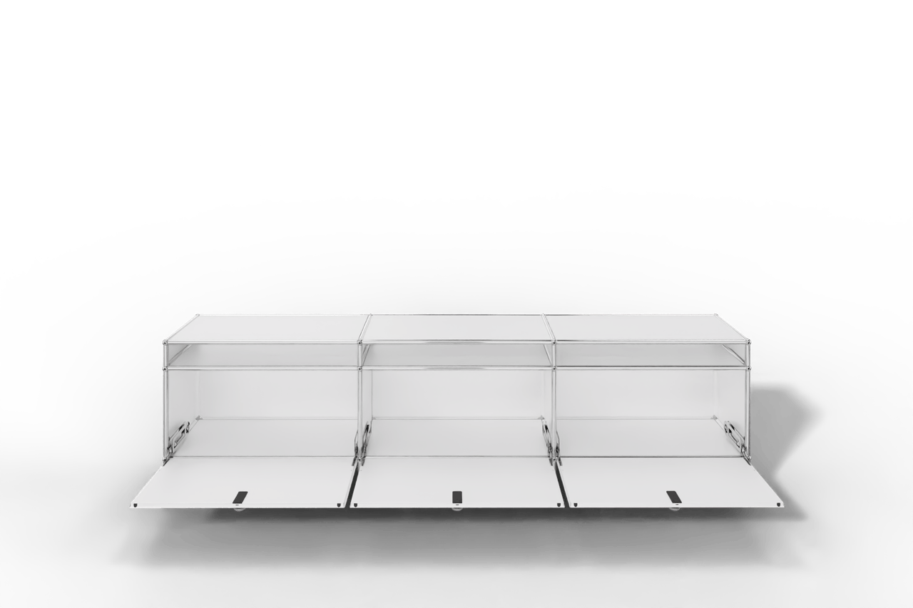 USM Haller TV-Lowboard, von Paul Schärer & Fritz Haller Produktbild