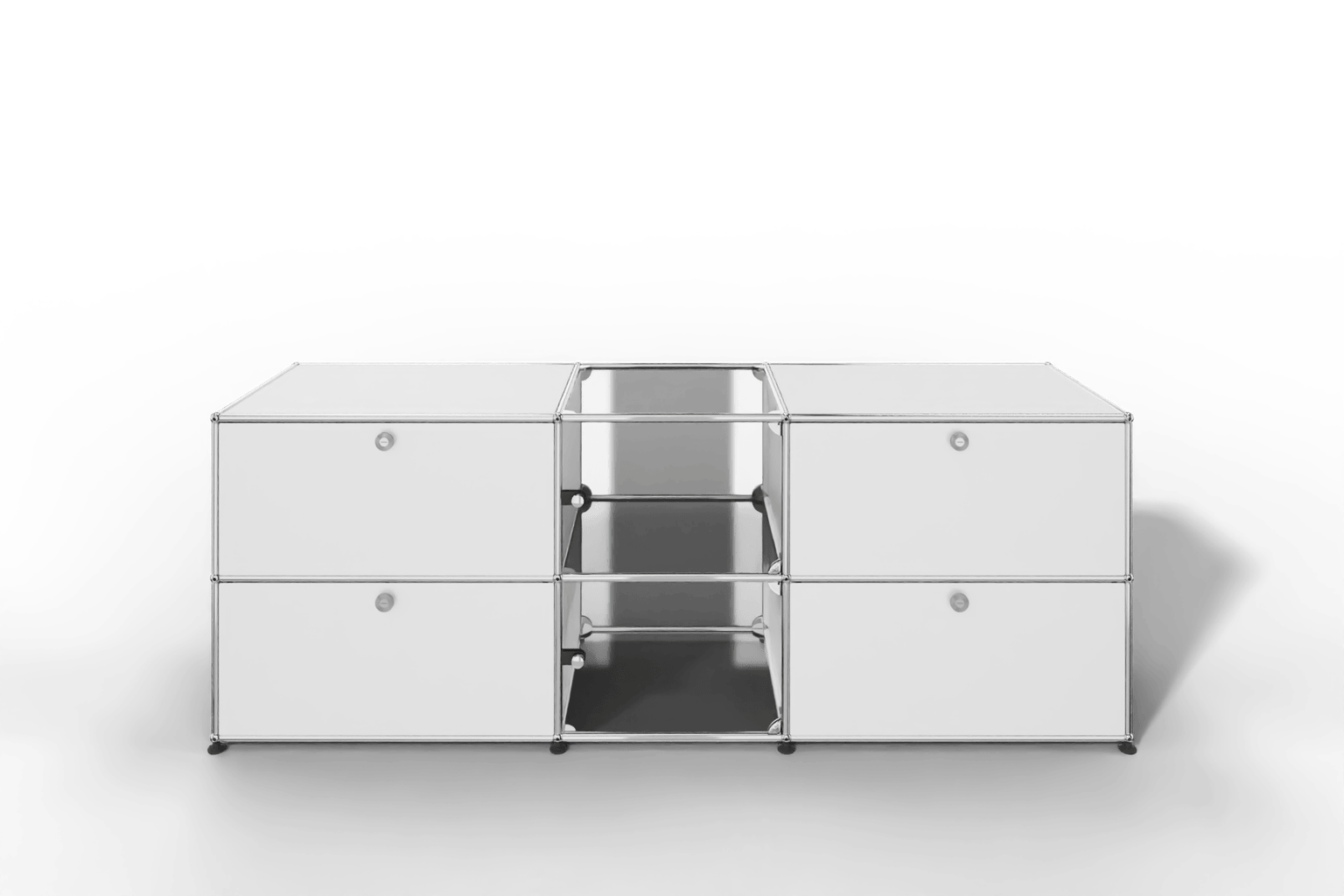 USM Haller Sideboard mit Vitrinen-Element Produktbild