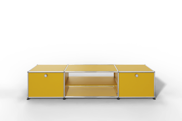 USM Haller TV-Lowboard mit Mittelteil und Zwischentablar