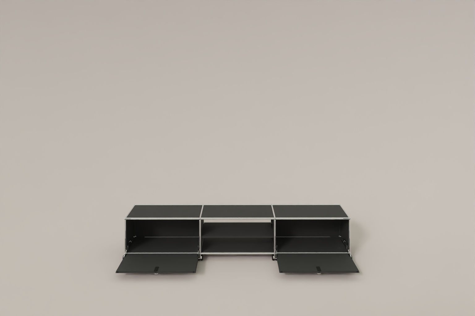 USM Haller TV-Lowboard mit offenem Mittelteil Produktbild