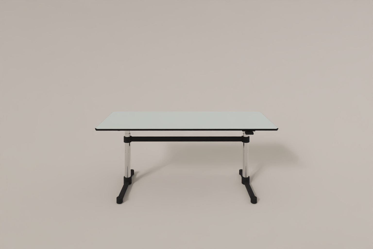 USM Haller Kitos M, 2 Oberflächen wählbar, mechanisch höhenverstellbar Maße: 1750 x750 mm Produktbild