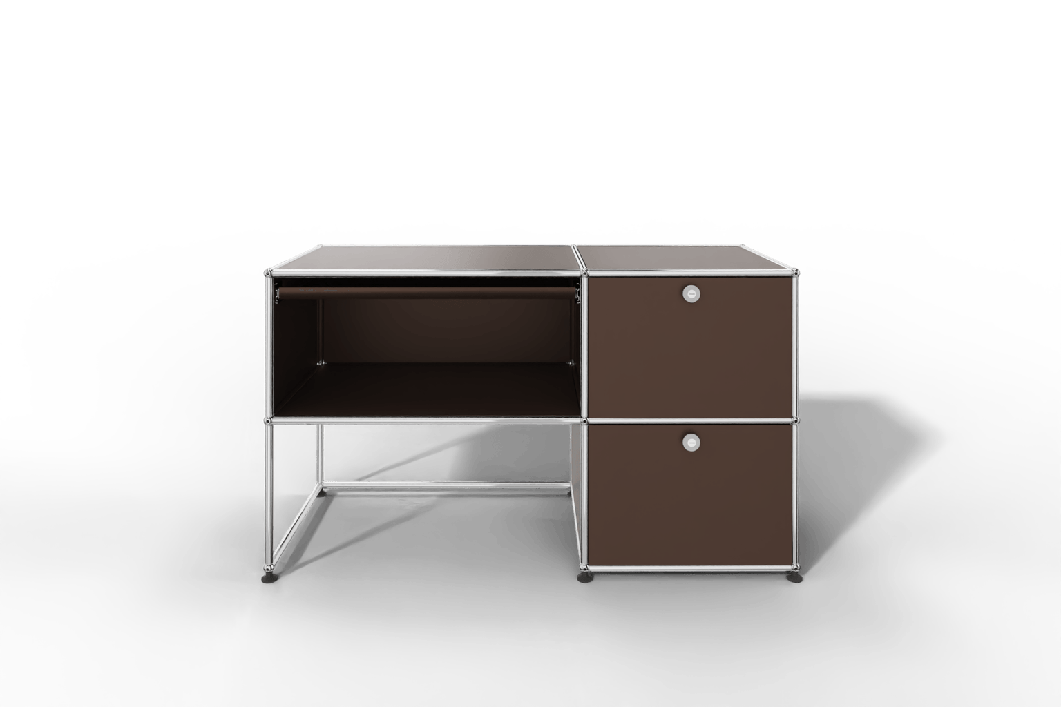 USM Haller Arbeitsplatz mit zwei Klapptüren Produktbild