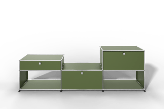 USM Haller Sideboard, 2 Klapptüren und 1 Schubkasten