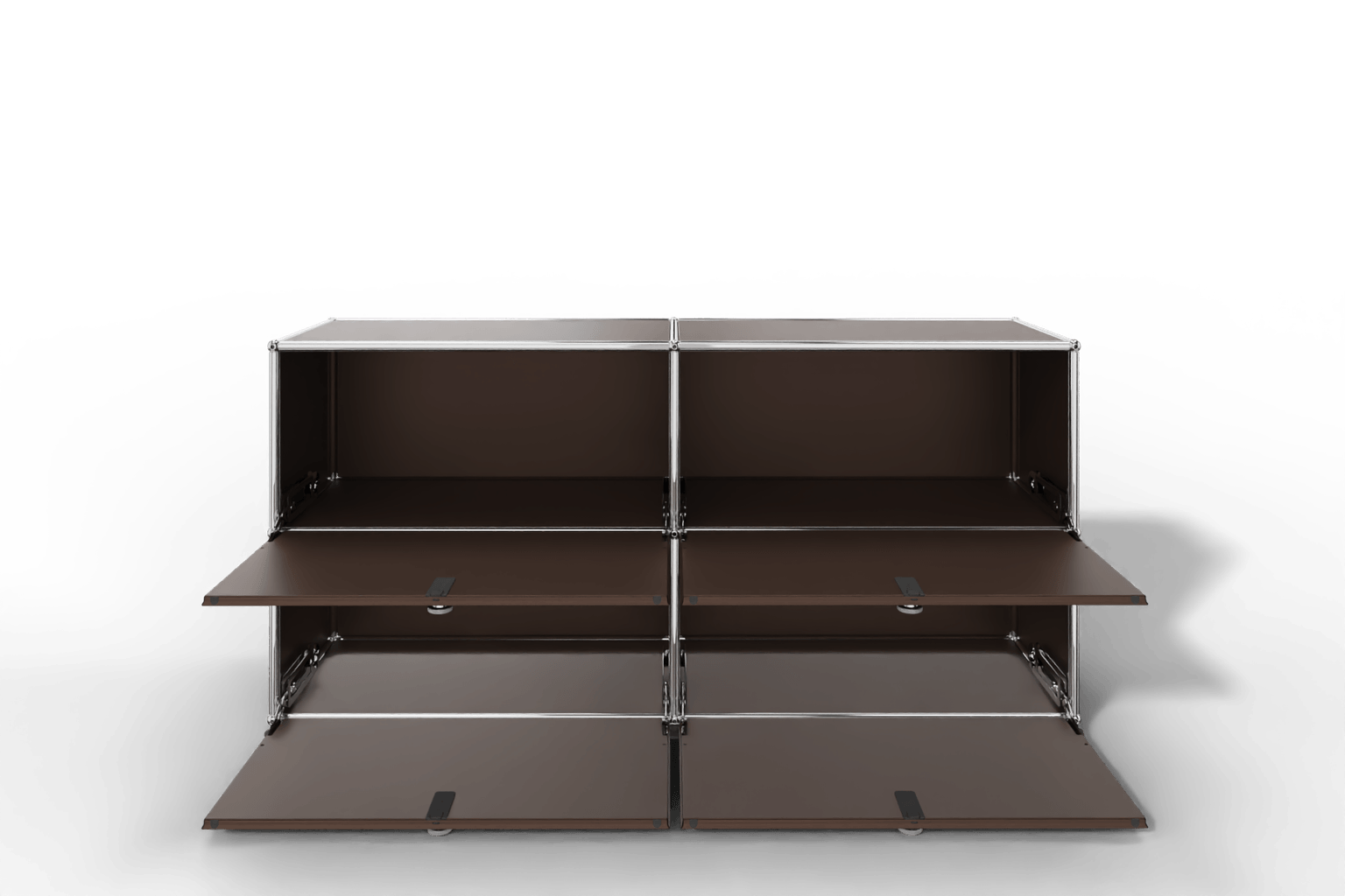 Farbe wählbar - USM Haller Sideboard, mit 4 Klapptüren Produktbild