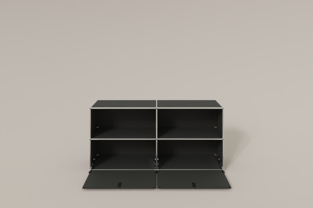 USM Haller Sideboard mit 2 Klapptüren, von Paul Schärer & Fritz Haller Produktbild