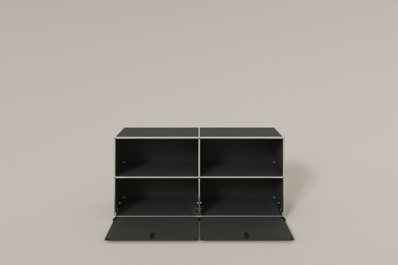 USM Haller Sideboard mit 2 Klapptüren, von Paul Schärer & Fritz Haller Produktbild