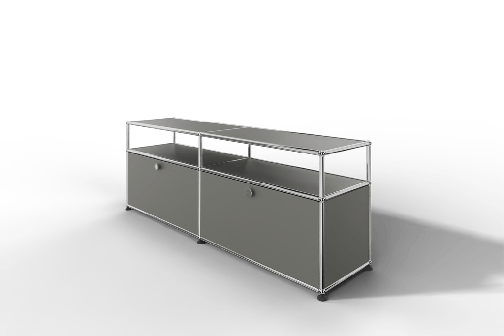 USM Haller Lowboard, mit 2 Klapptüren, von Paul Schärer & Fritz Haller Produktbild