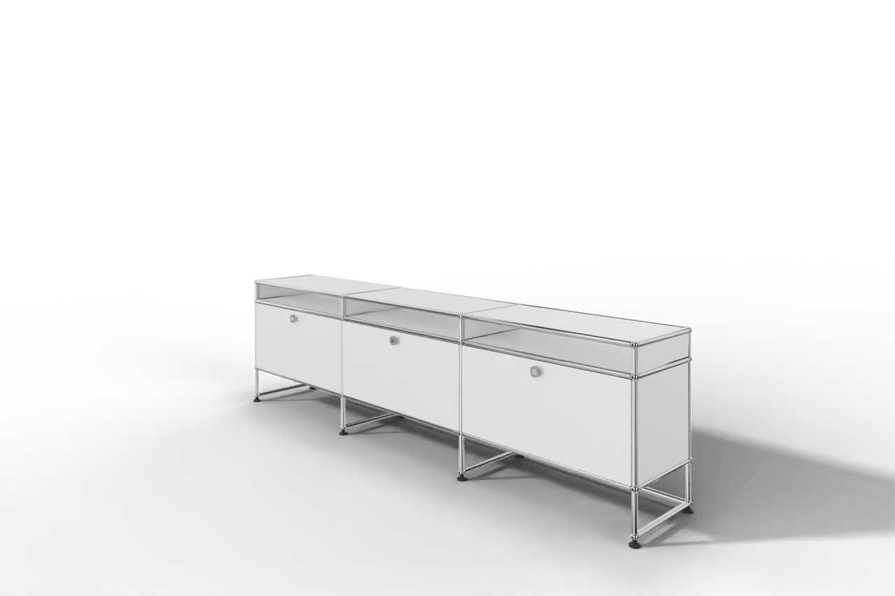 USM Haller TV-Lowboard, von Paul Schärer & Fritz Haller Produktbild