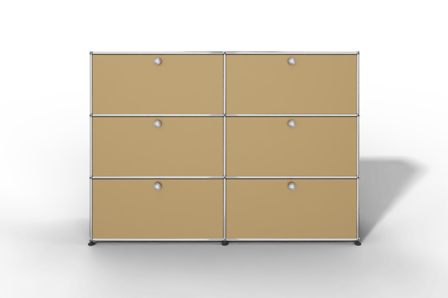 USM Haller Highboard, mit 6 Klapptüren, von Paul Schärer & Fritz Haller Produktbild