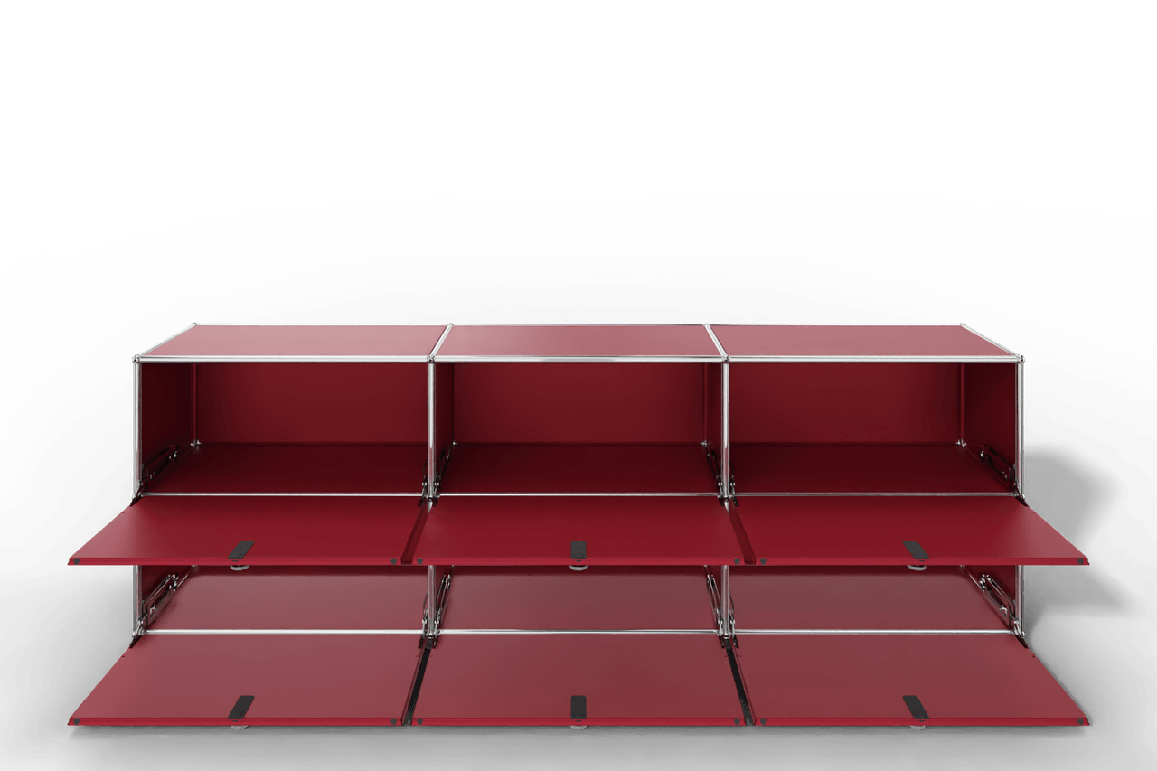 USM Haller Sideboard, mit 6 Klapptüren, von Paul Schärer & Fritz Haller Produktbild