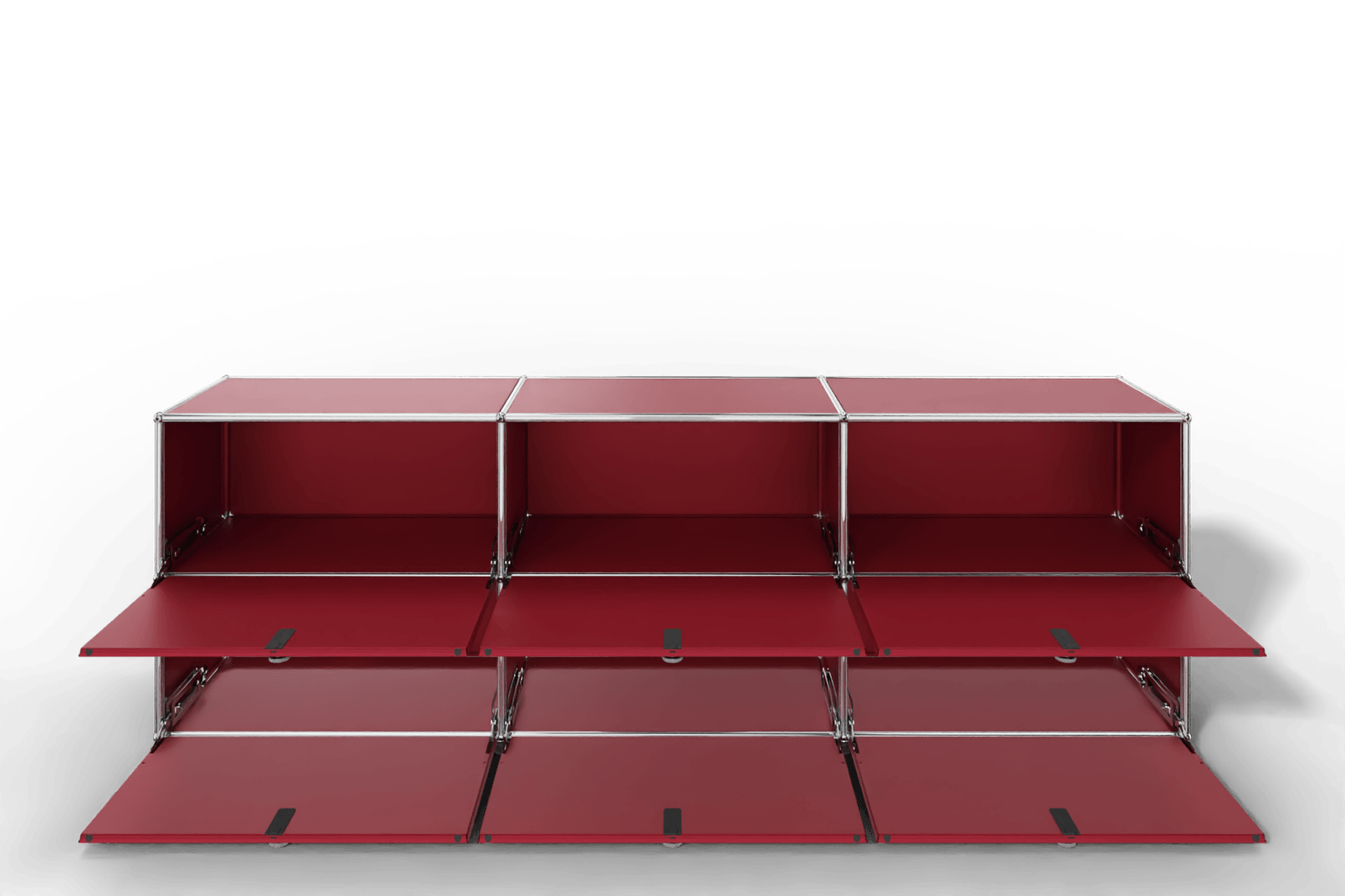 USM Haller Sideboard, mit 6 Klapptüren, von Paul Schärer & Fritz Haller Produktbild