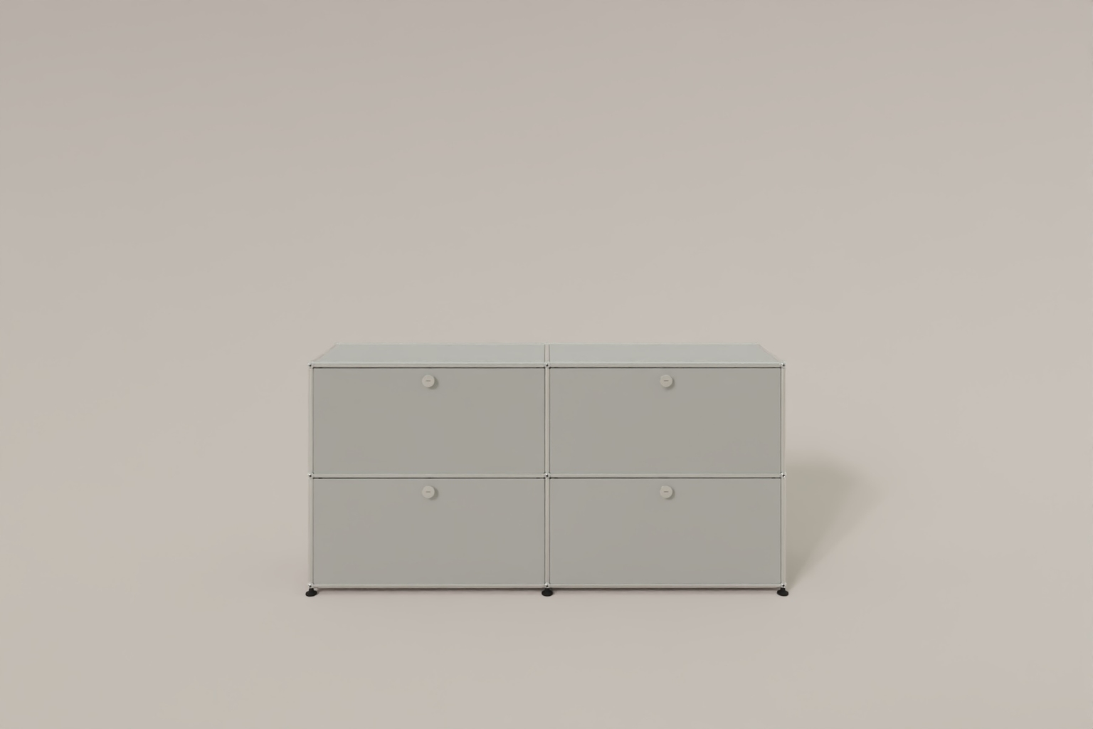 Farbe wählbar - USM Haller Sideboard, mit 4 Klapptüren Produktbild