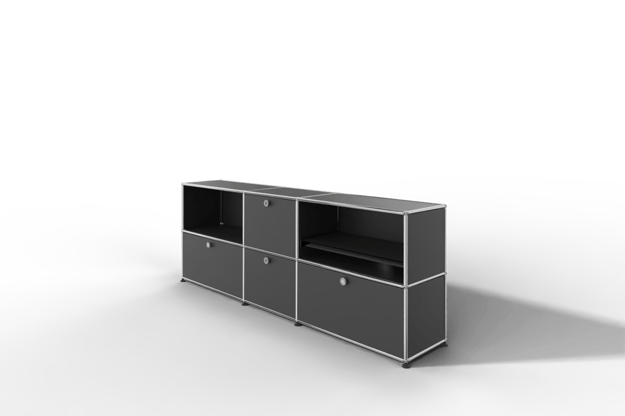 USM Haller Sideboard, 4 Klapptüren, 1 Ausziehtablar Produktbild
