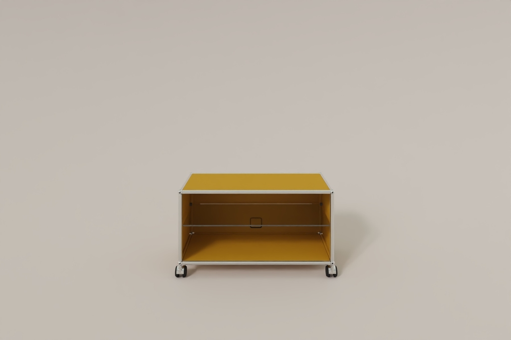 USM Haller TV-Lowboard, von Paul Schärer & Fritz Haller Produktbild
