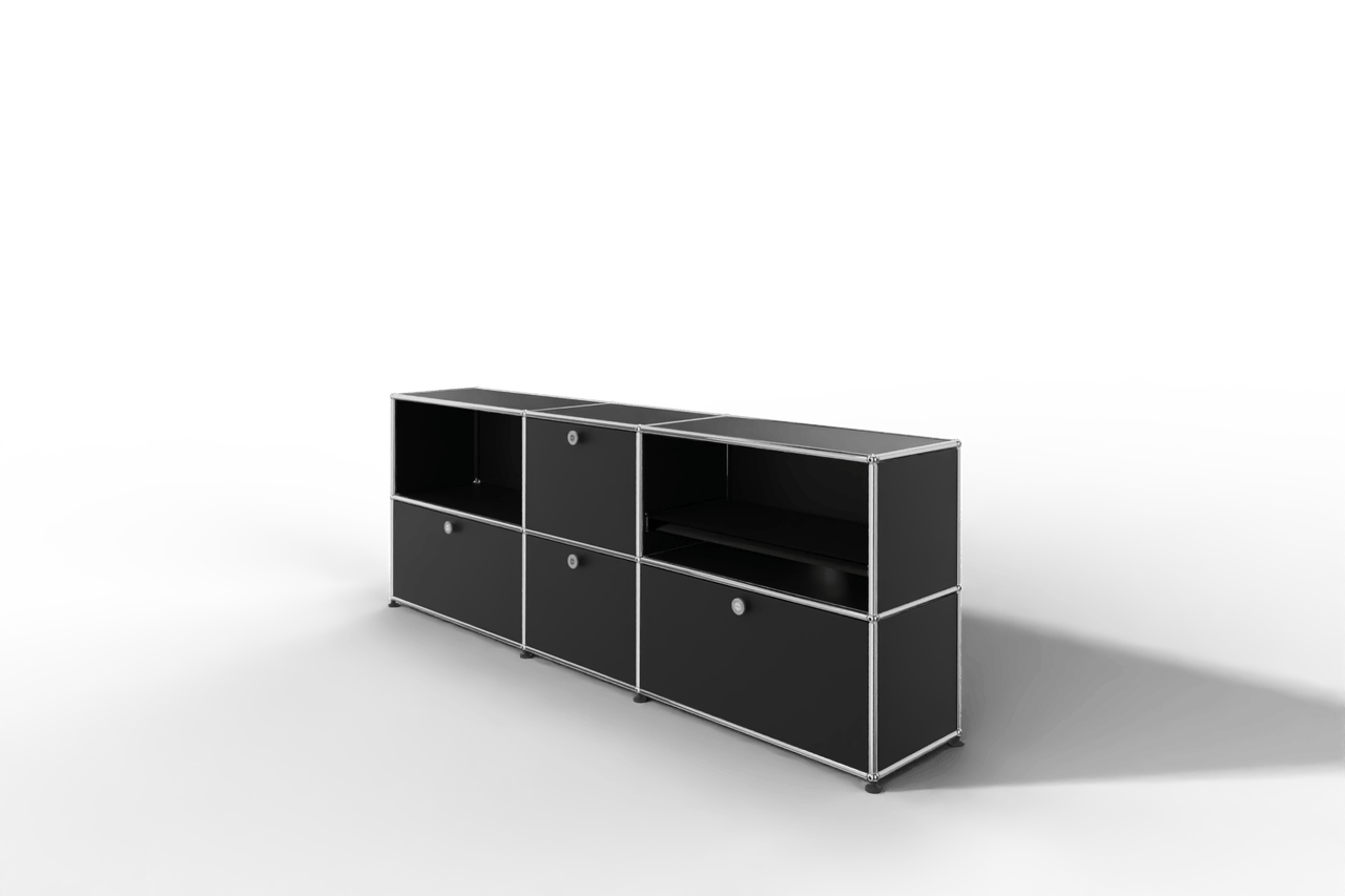 USM Haller Sideboard, 4 Klapptüren, 1 Ausziehtablar Produktbild