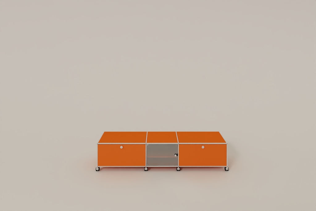 TV-Lowboard, von Paul Schärer & Fritz Haller