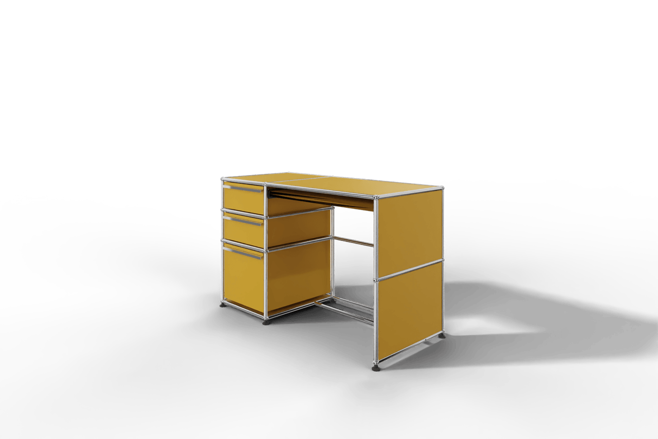 USM Haller Arbeitsplatz mit 3 Schubladen Produktbild