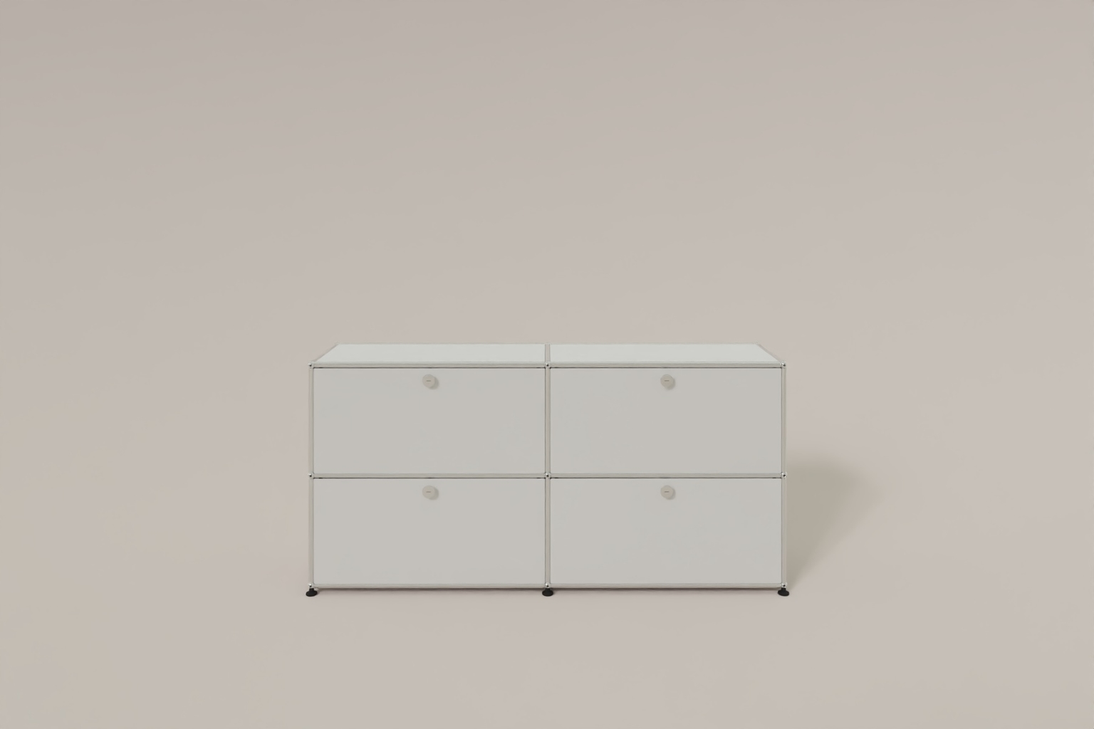 Farbe wählbar - USM Haller Sideboard, mit 4 Klapptüren Produktbild