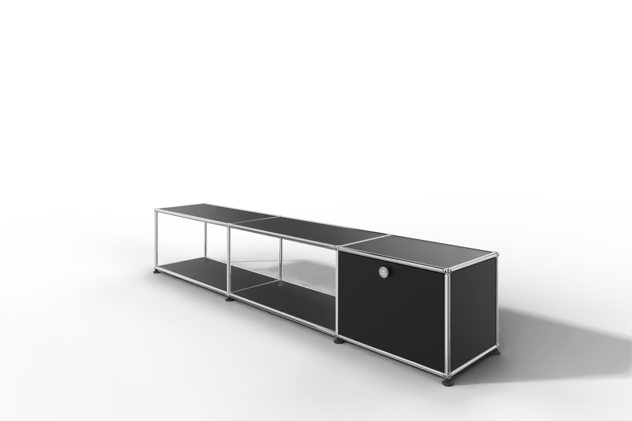 USM Haller Lowboard, mit 1 Klapptüre, von Paul Schärer & Fritz Haller Produktbild