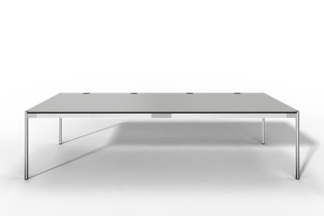 USM Haller Tisch Plus,Tiefe 1000 mm, Oberfläche Kunstharz