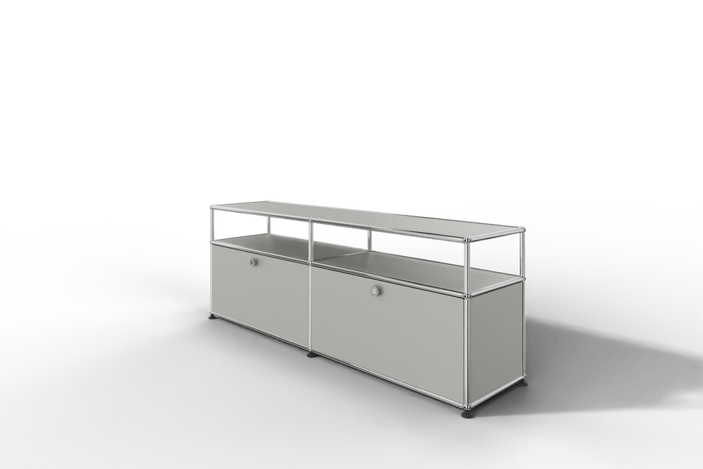 USM Haller Lowboard, mit 2 Klapptüren, von Paul Schärer & Fritz Haller Produktbild