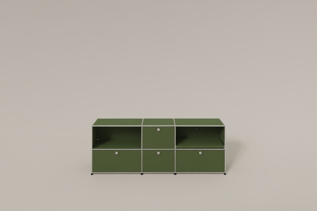 USM Haller Sideboard, 4 Klapptüren, 1 Ausziehtablar