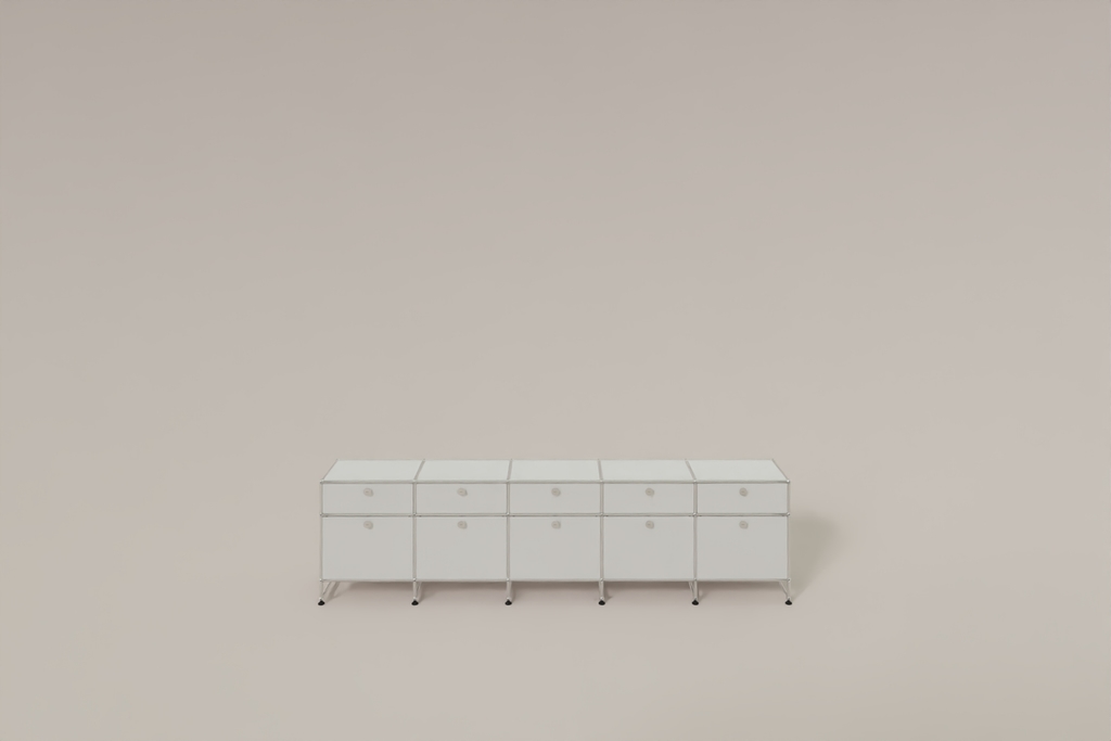 USM Haller Sideboard, 10 Klapptüren, Beige Produktbild
